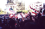 Beirut demonstration against Syrian occupation